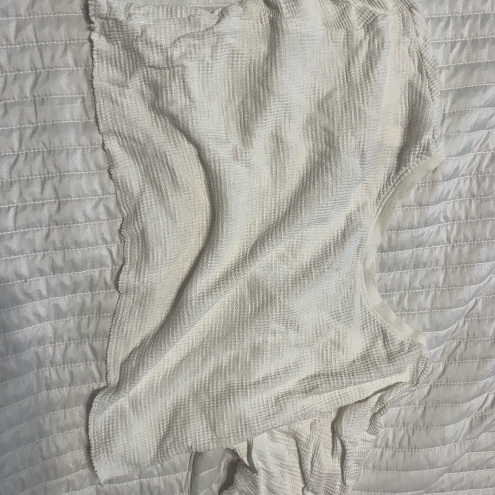 Aerie Cream Textured Throw